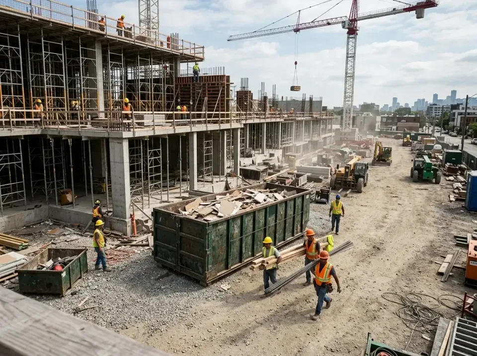 commercial-construction-site-w-002 — frequently asked questions, Low Cost Construction Dumpster Rental in Pleasantville, NJ
